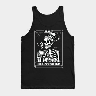 "The Momster" Skeleton Tank Top